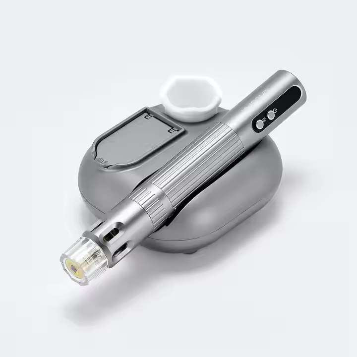 Portable Hydra Pen M10 Professional Skin Rejuvenation Device Derma Pen Multiple Serum Tips With Red and Blue Light