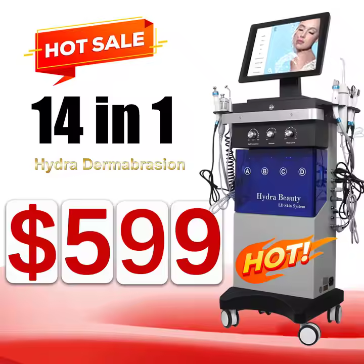 Hydro Aqua Facial Hydrodermabrasion Facial Clean Skin Rejuvenation Spa Equipment Hydra Beauty Facial Machine
